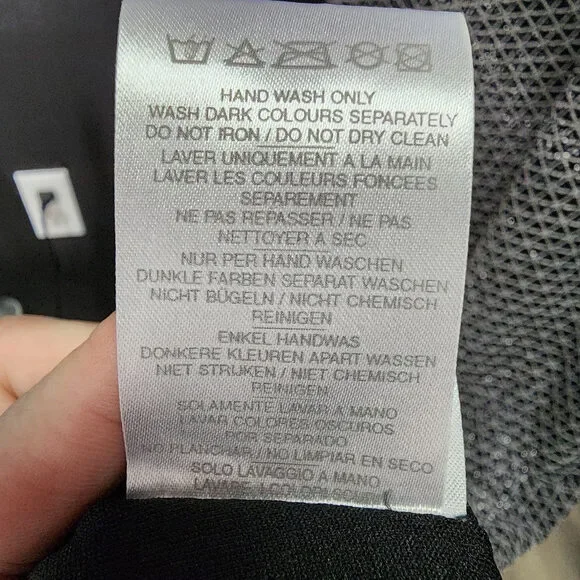 Black & Silver Long Gown Dress Size M - Picture 9 of 11